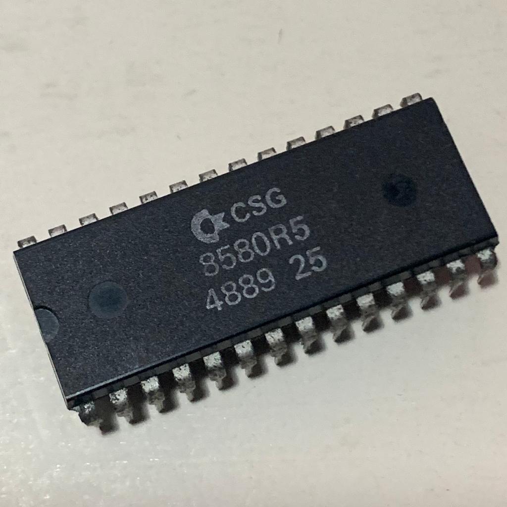 Chip SID 8580 para Commodore 64 y 128