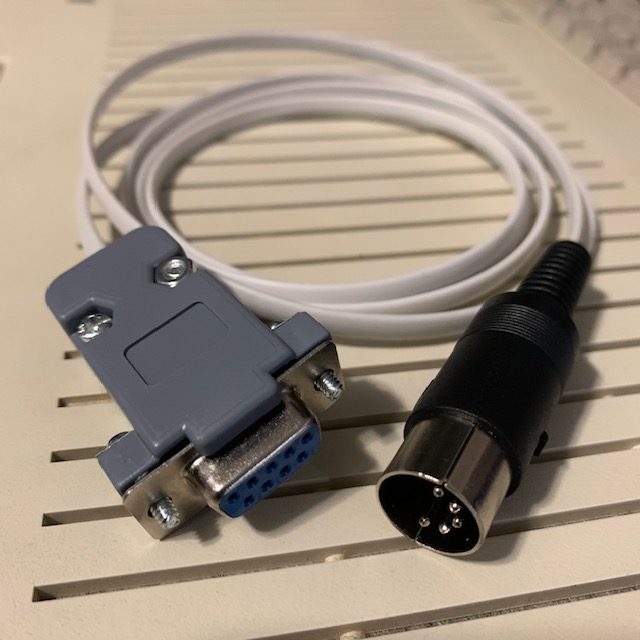 Cable Serial para Apple IIc con ADTPro